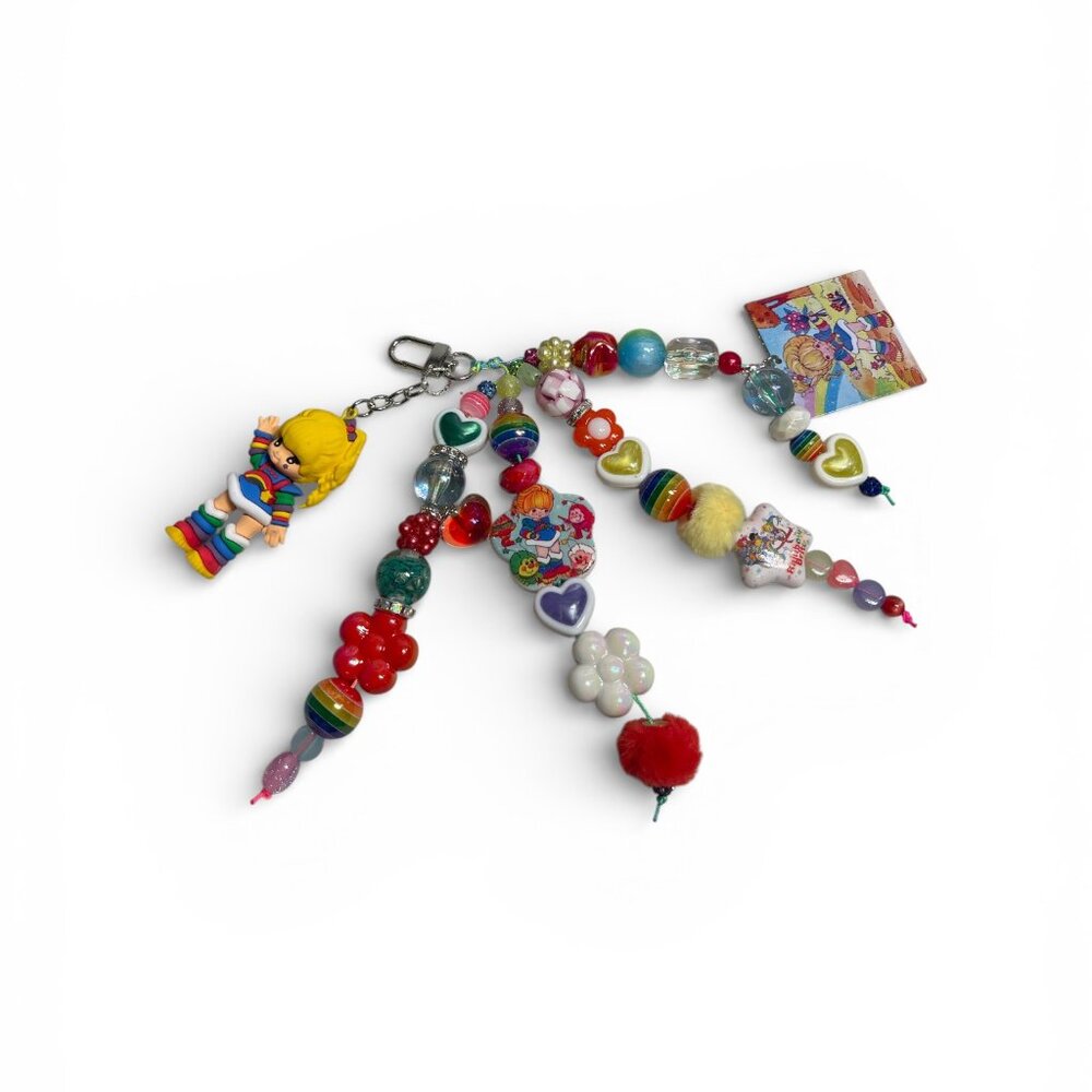 Rainbow Bright Bag Charm